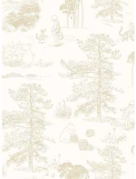 Winnie The Pooh The Hundred Acre Wood Peel & Stick Wallpaper, , hi-res