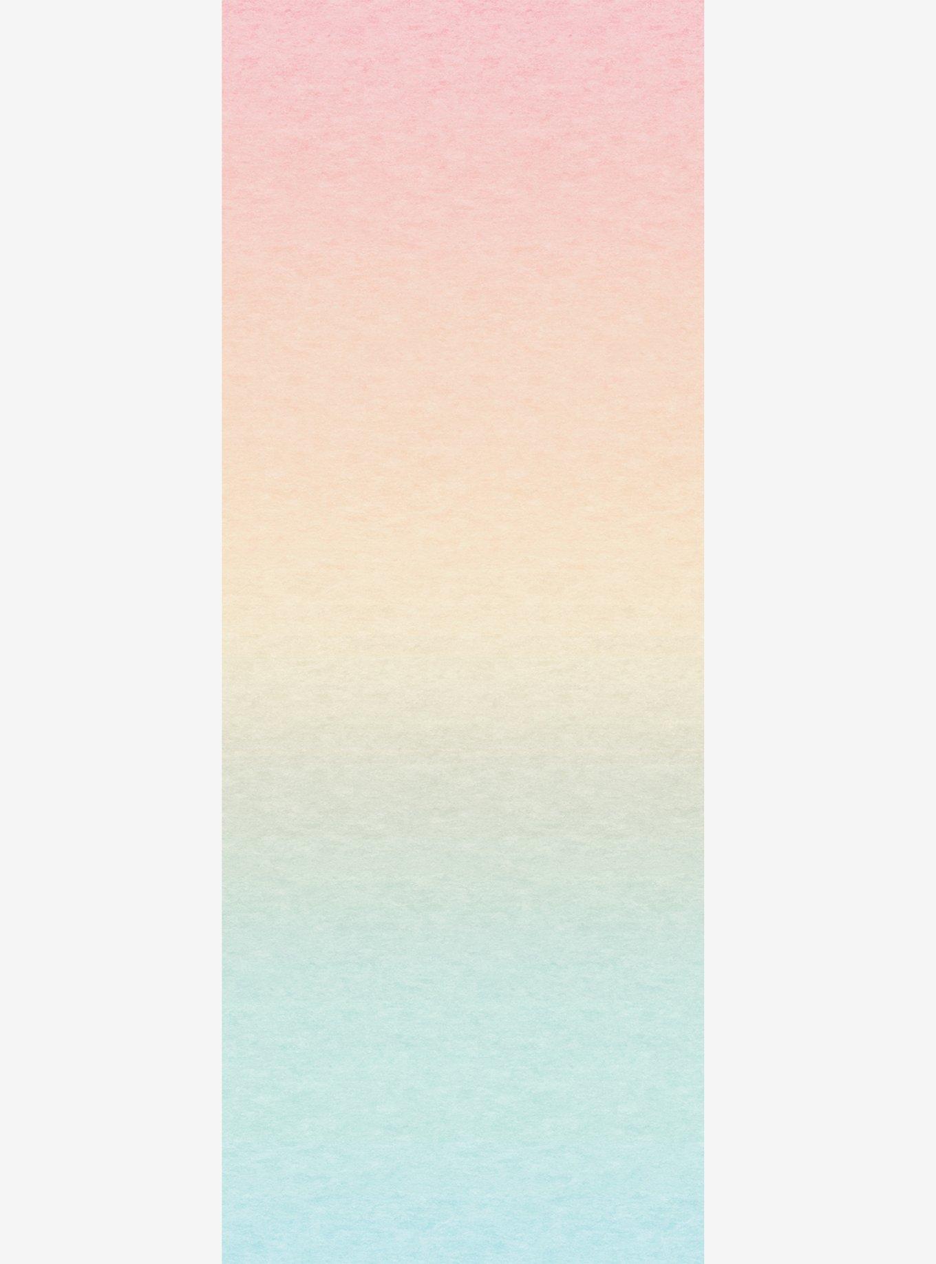 Rainbow Aura Ombre Peel & Stick Wallpaper Mural, , hi-res