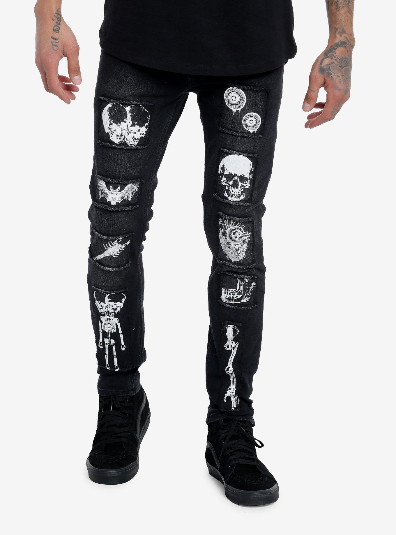 hot topic denim stinger pants 28x32 fits like a