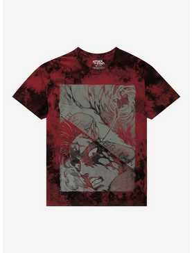 Attack On Titan Levi Spinning Attack Tie-Dye T-Shirt, , hi-res