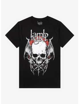 Lamb Of God Winged Skull T-Shirt, , hi-res