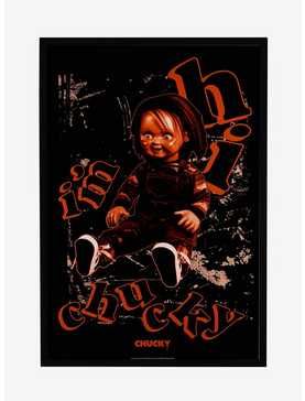 Chucky TV Series Hi I'm Chucky Framed Poster, , hi-res