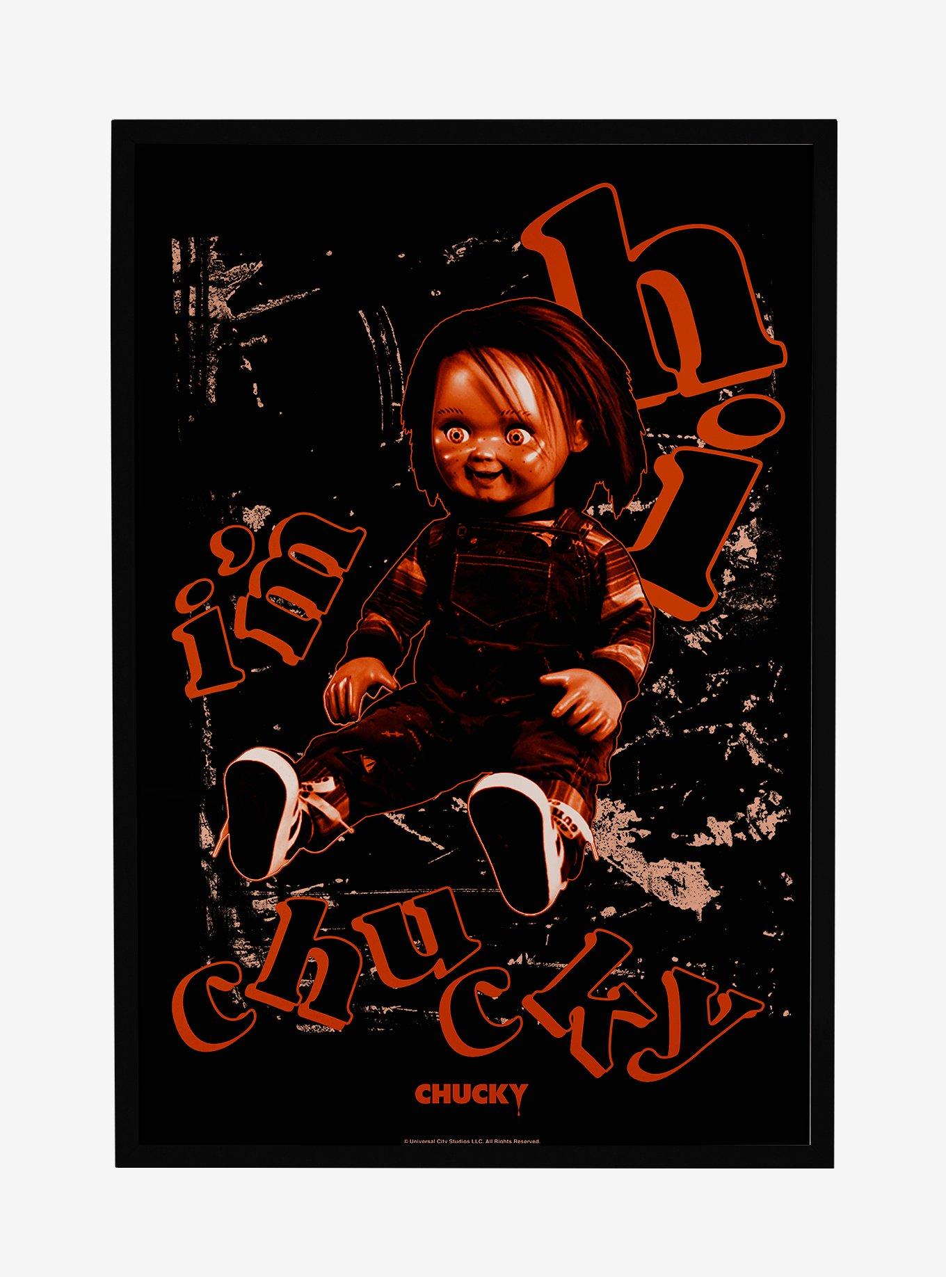 Chucky TV Series Hi I'm Chucky Framed Poster, , hi-res