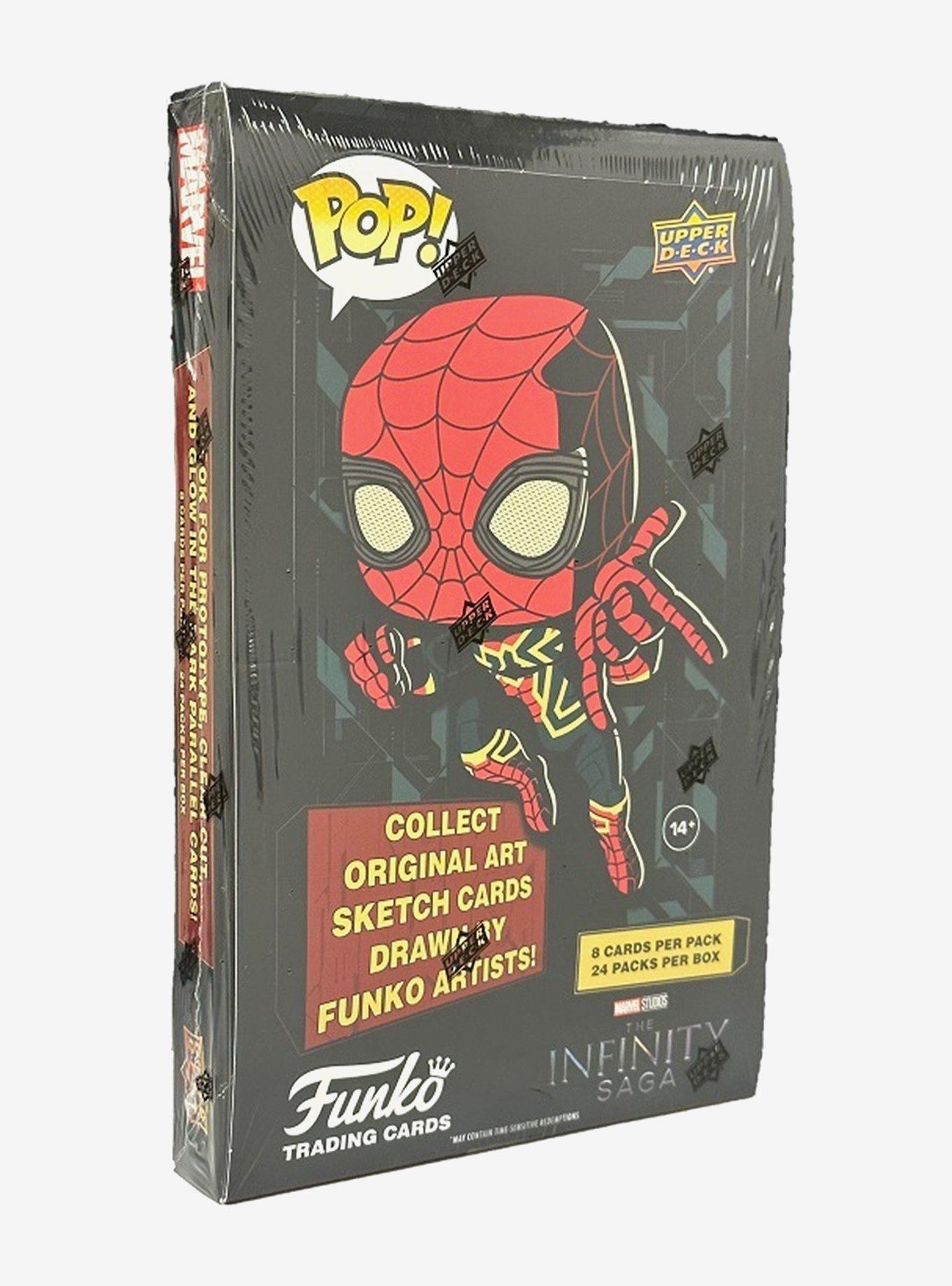 Funko Upper Deck Marvel Pop! Trading Cards Box