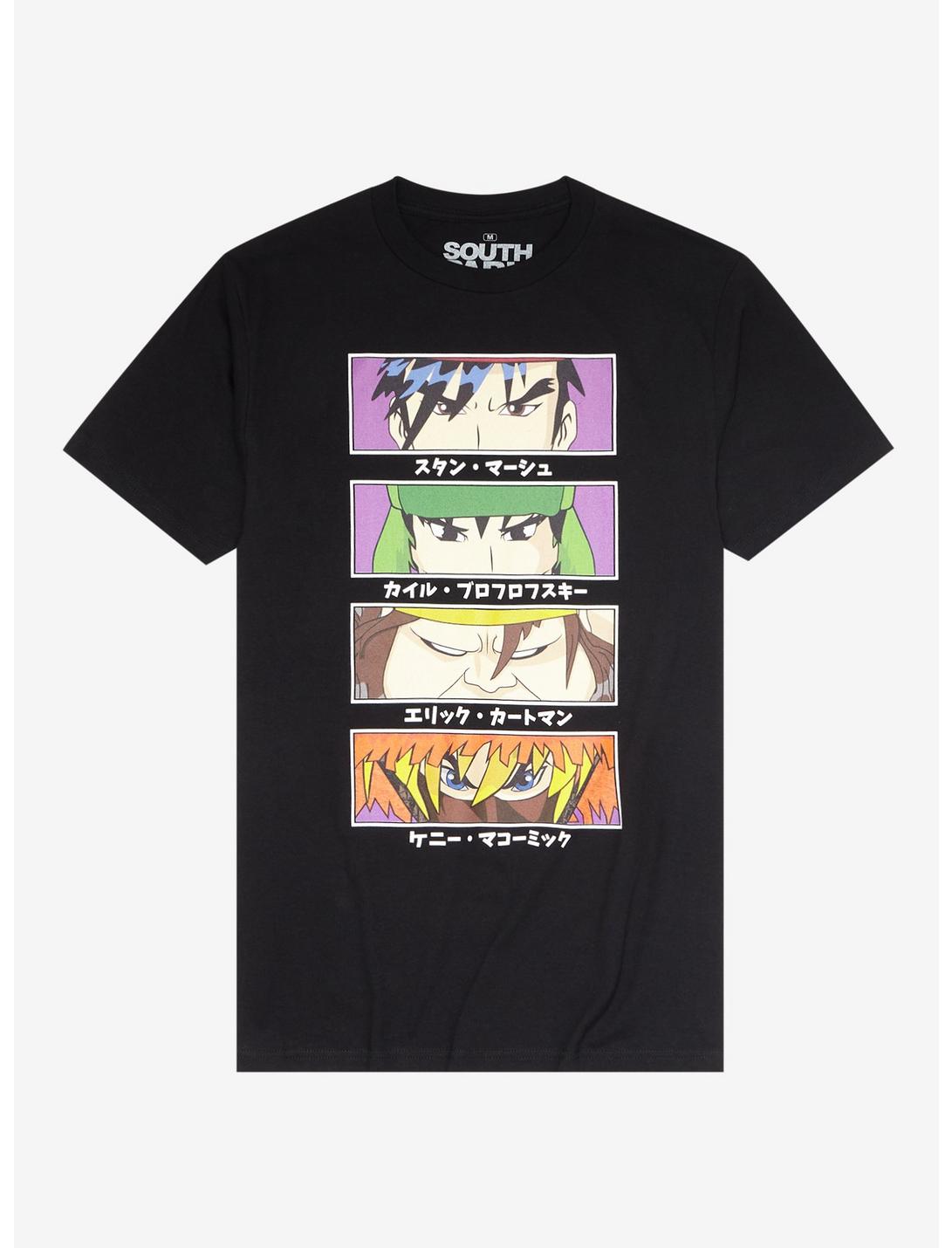 South Park Anime Eyes T-Shirt, BLACK, hi-res