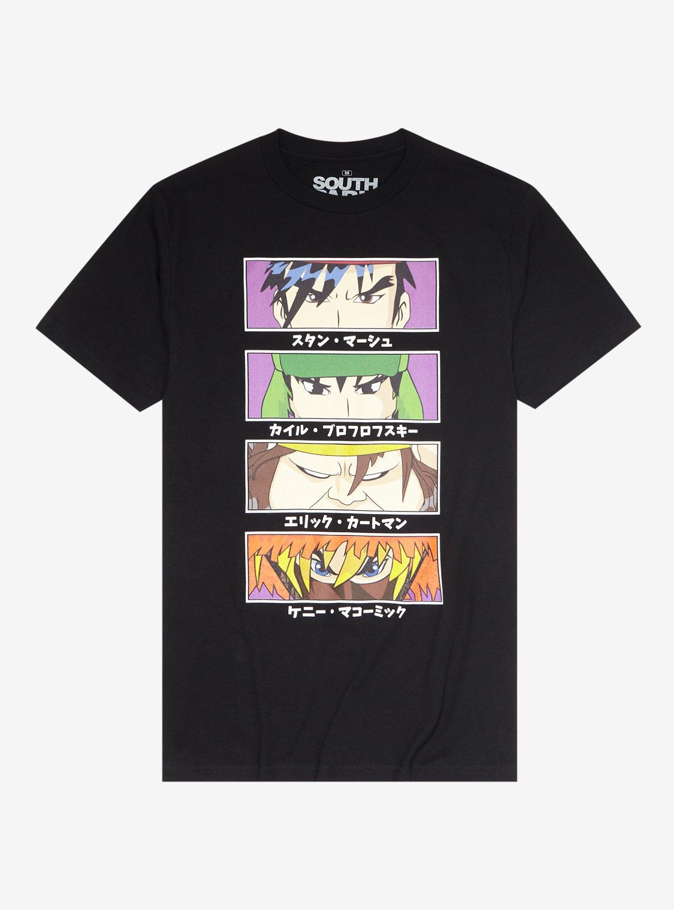 South Park Anime Eyes T-Shirt, BLACK, hi-res