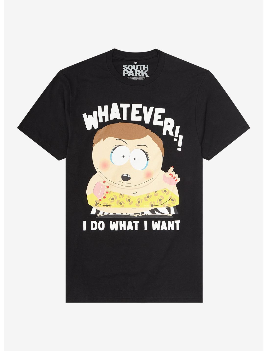 South Park Whatever Cartman T-Shirt, BLACK, hi-res