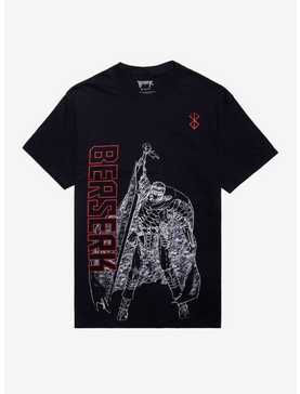 Berserk Guts Outline T-Shirt, , hi-res