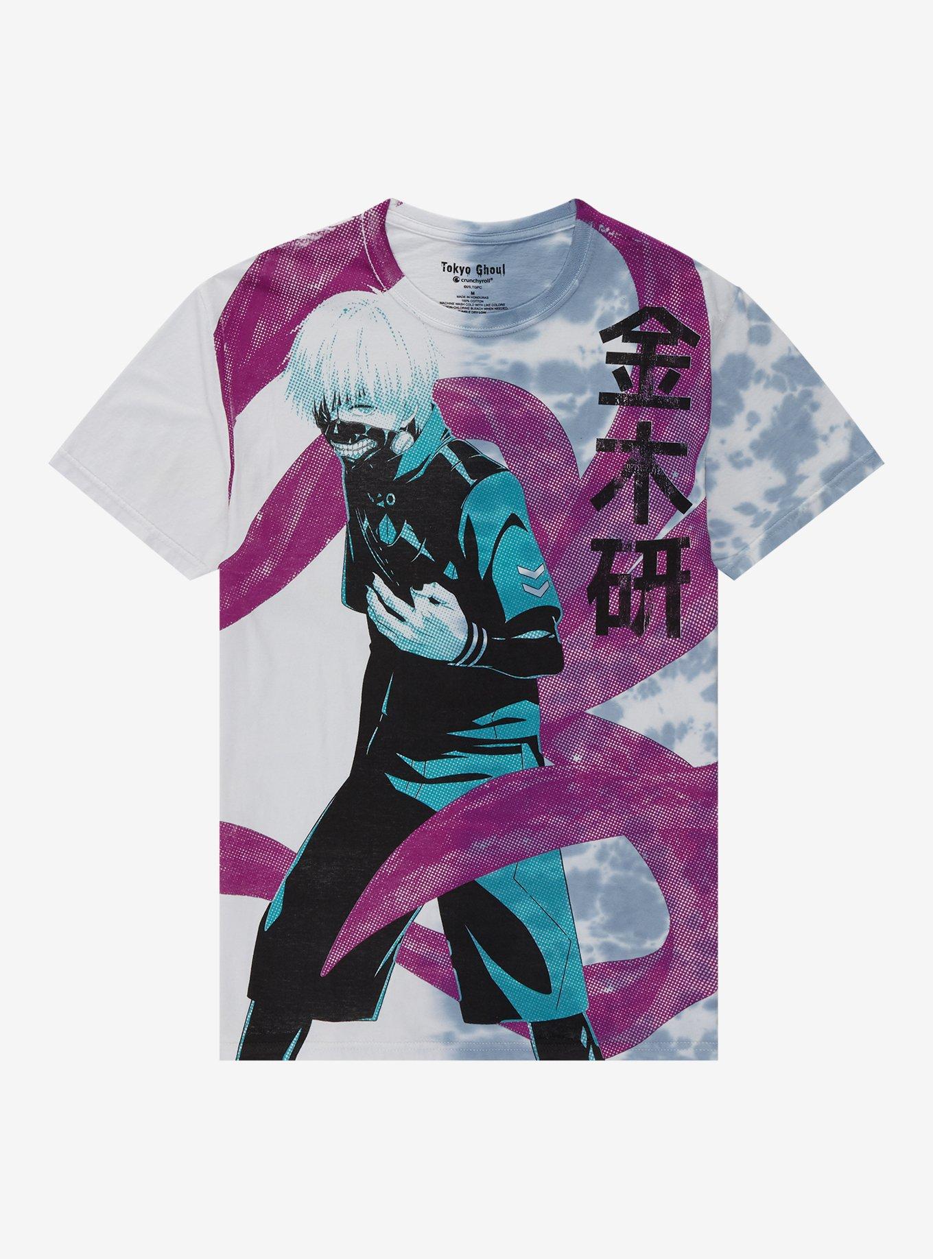 Tokyo Ghoul Ken Kaneki Stipple Split Wash T-Shirt, , hi-res
