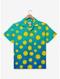 OppoSuits Smiles Allover Print Woven Button-Up - BoxLunch Exclusive, LIGHT BLUE, hi-res