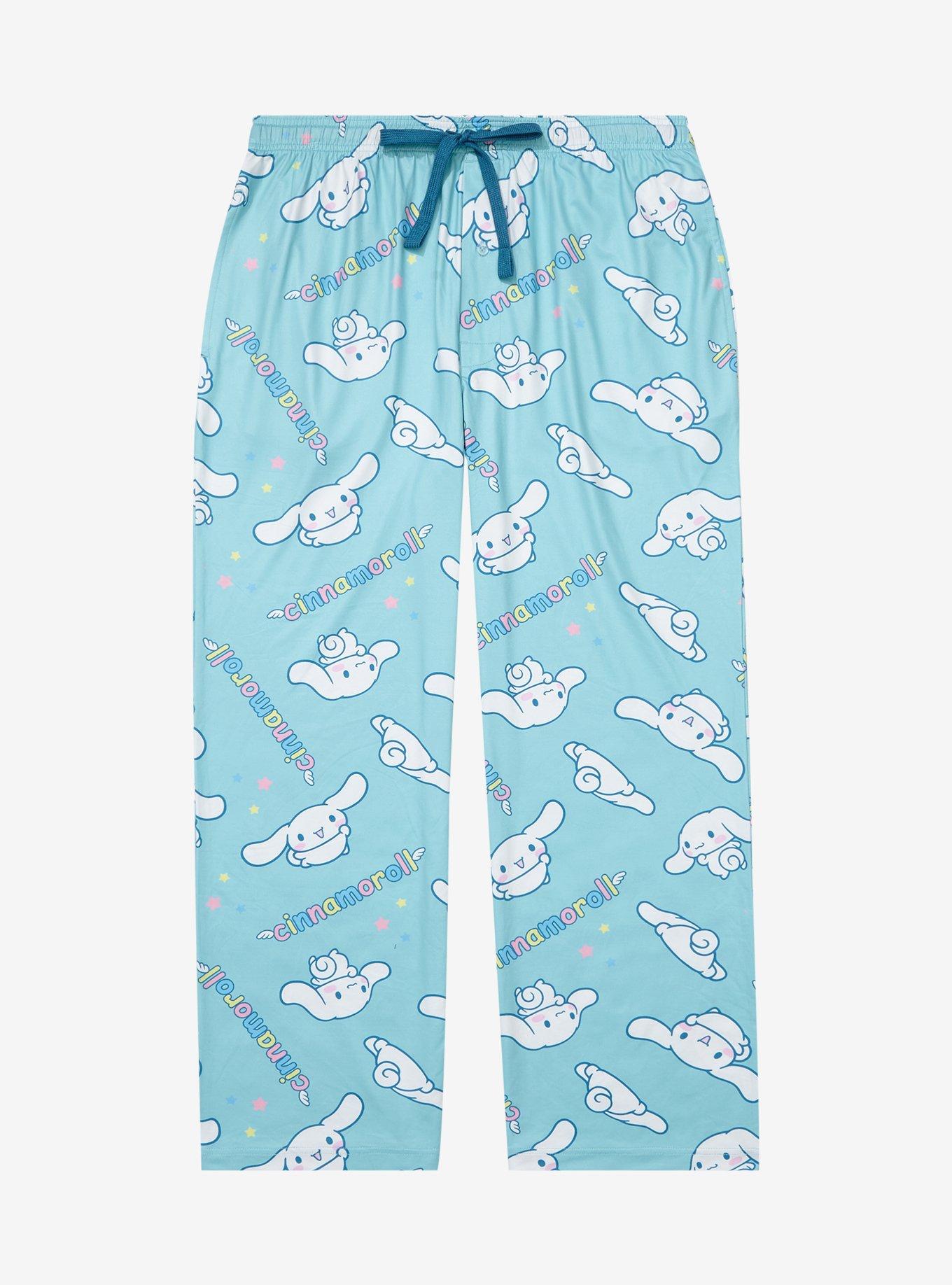 Sanrio Cinnamoroll Allover Print Women s Plus Size Sleep Pants