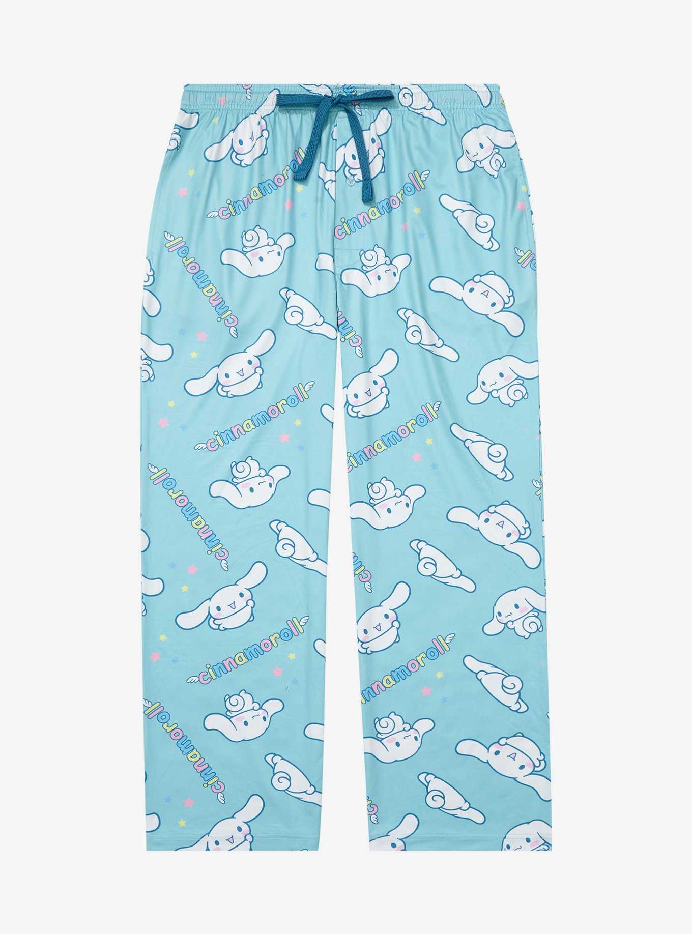 Sanrio Cinnamoroll Allover Print Women s Plus Size Sleep Pants BoxLunch Exclusive