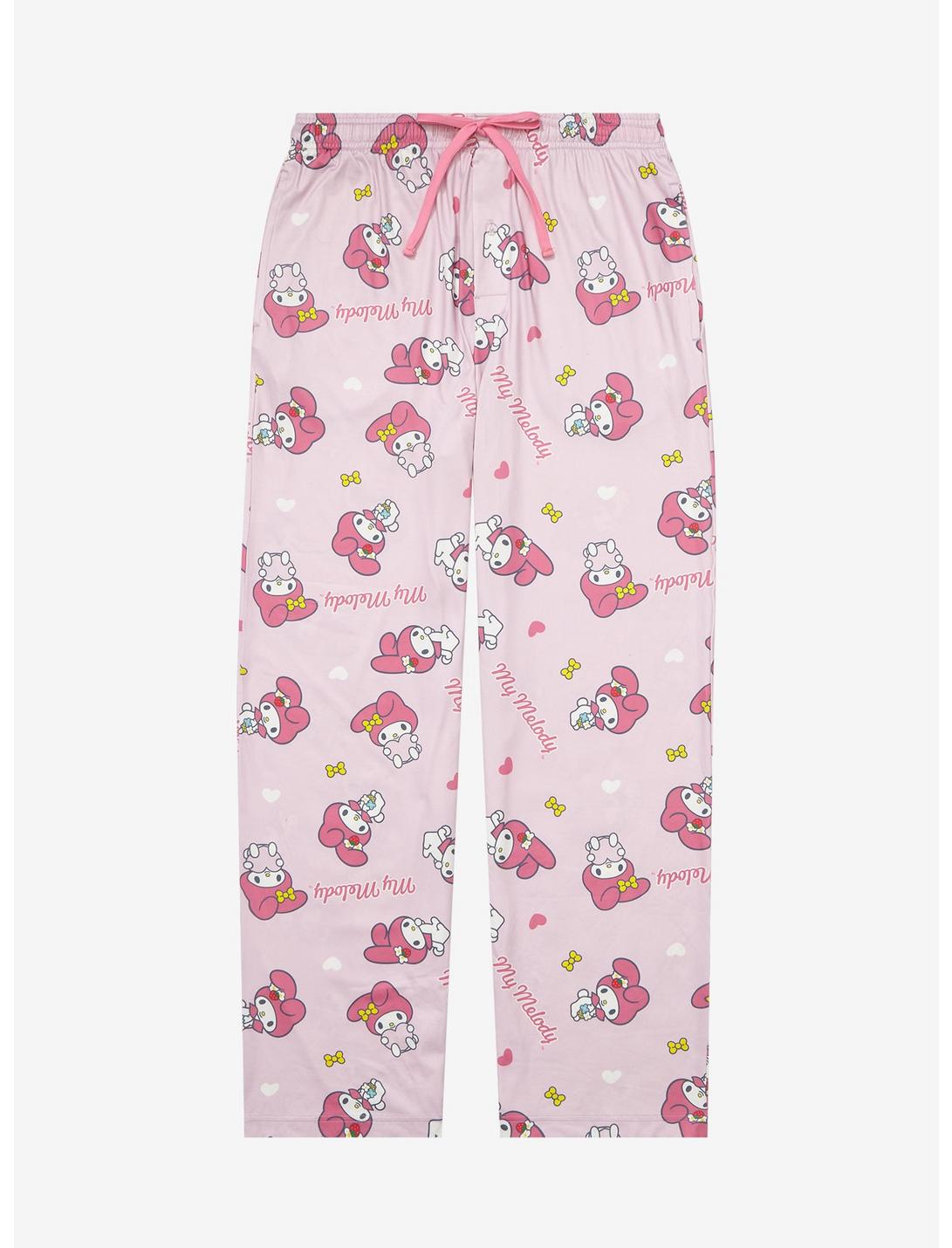 Sanrio My Melody Allover Print Sleep Pants - BoxLunch Exclusive, LIGHT PINK, hi-res