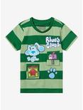 Blue's Clues Striped Flip Toddler Shirt - BoxLunch Exclusive, STRIPE - GREEN, hi-res