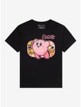 Nintendo Kirby Food Youth T-Shirt - BoxLunch Exclusive, BLACK, hi-res