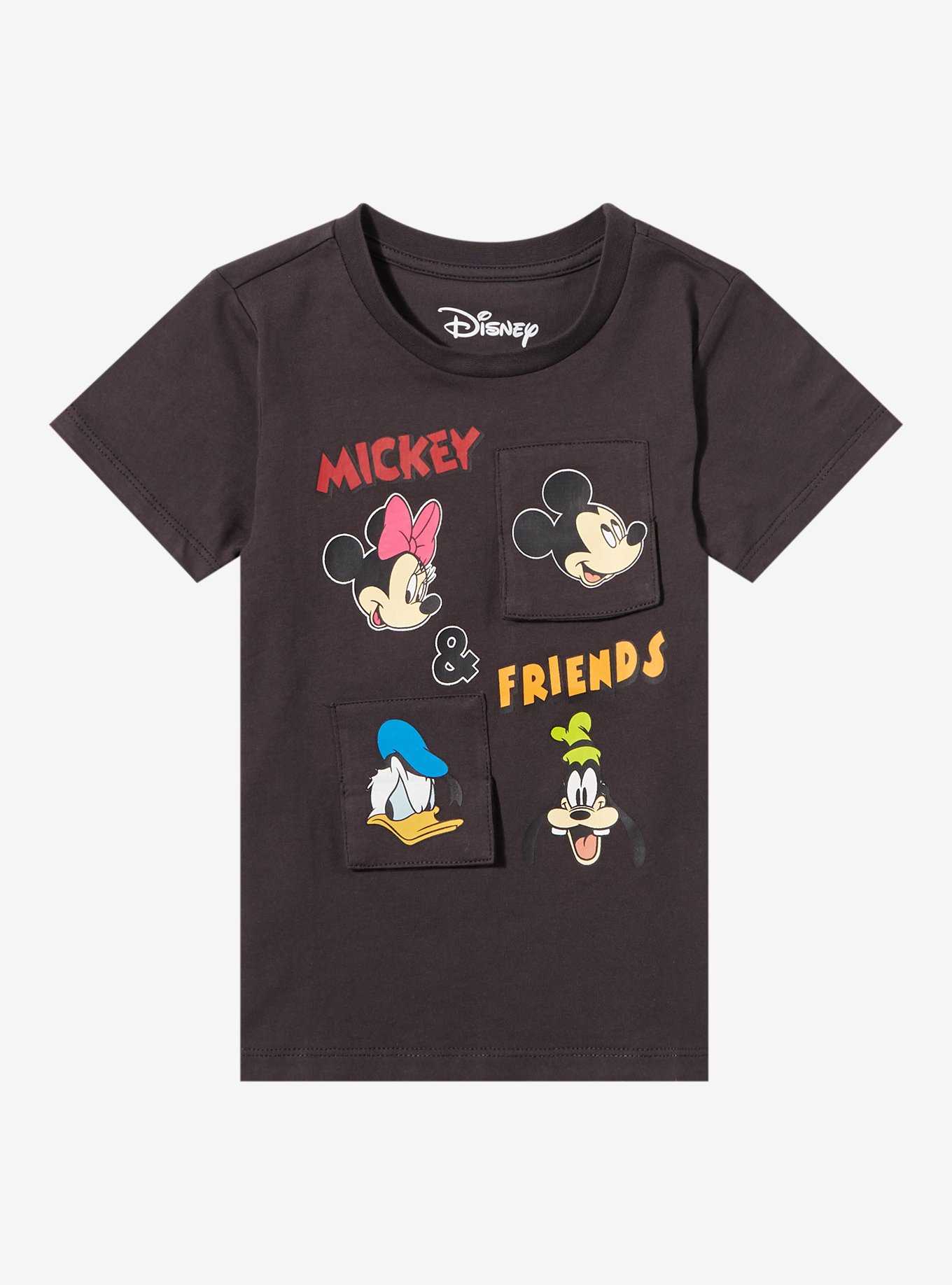 Mickey and Friends Character Flip Toddler T-Shirt - BoxLunch Exclusive, , hi-res