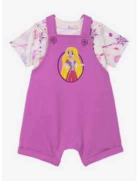 Disney Tangled Rapunzel Icons Infant Overall Set - BoxLunch Exclusive, , hi-res