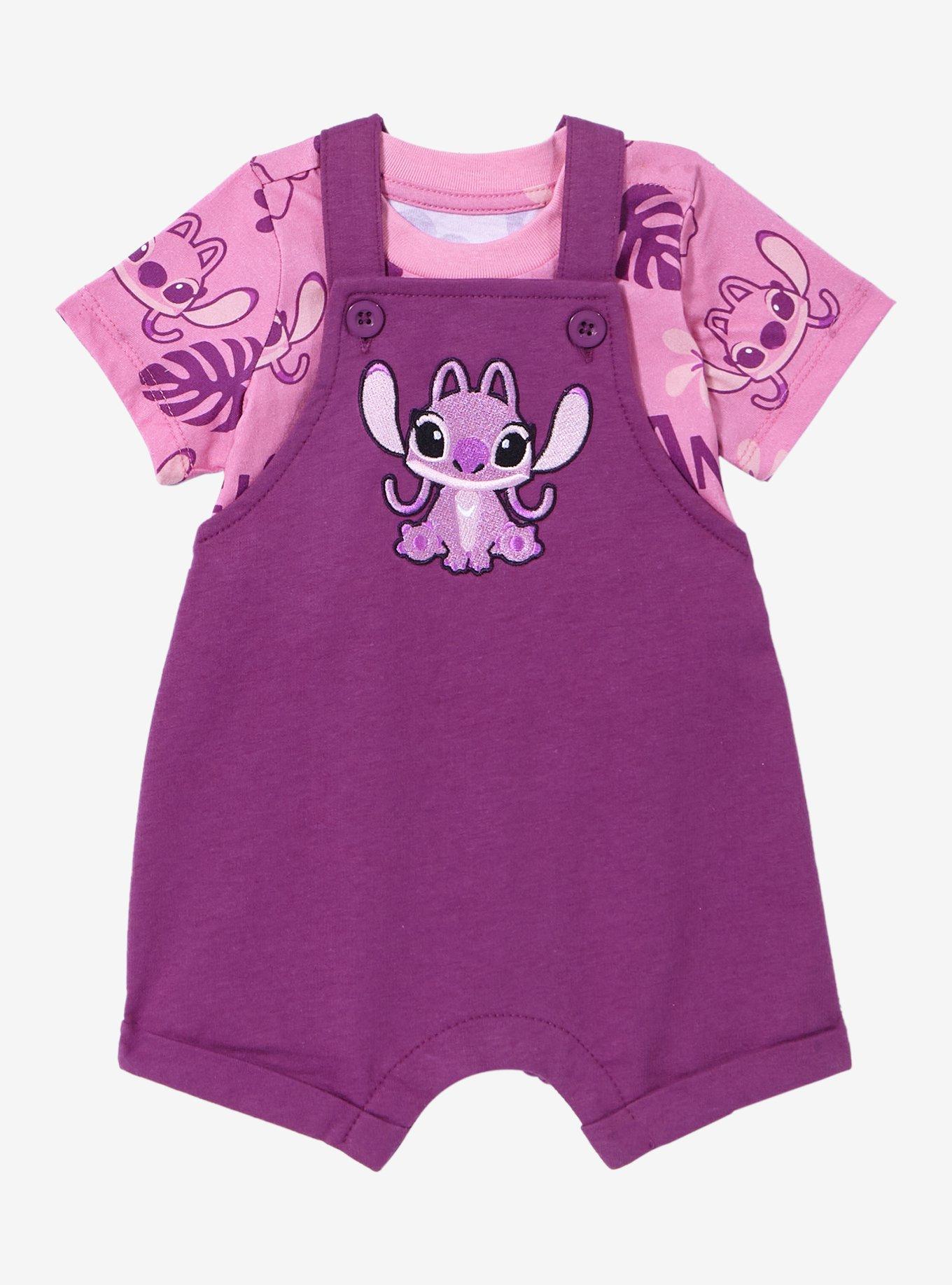 Disney Lilo Stitch Angel Infant Overall Set BoxLunch Exclusive