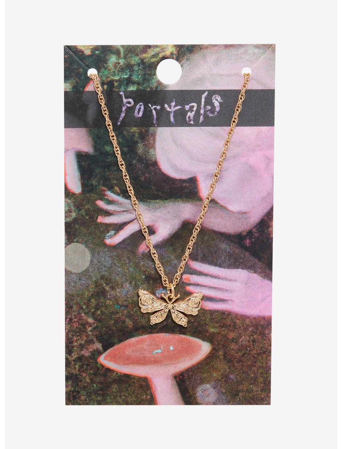 Melanie Martinez Portals Butterfly Necklace, , hi-res