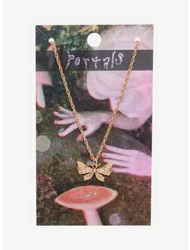 Melanie Martinez Portals Butterfly Necklace, , hi-res