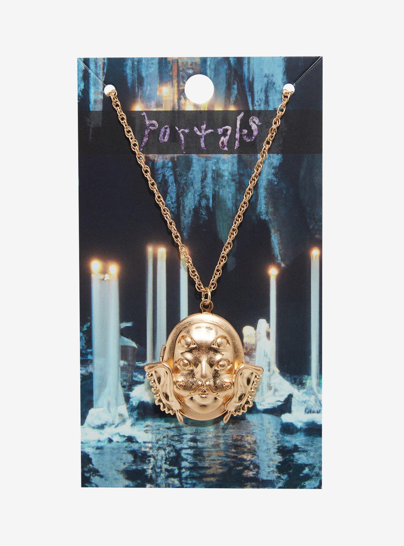 Melanie Martinez Portals Mask Locket Necklace, , hi-res