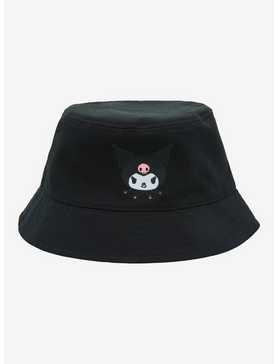 Sanrio Kuromi Reversible Gingham Allover Print Bucket Hat - BoxLunch Exclusive, , hi-res