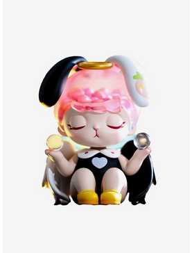 Bunny Black & White Angel Figure by Pop Mart, , hi-res