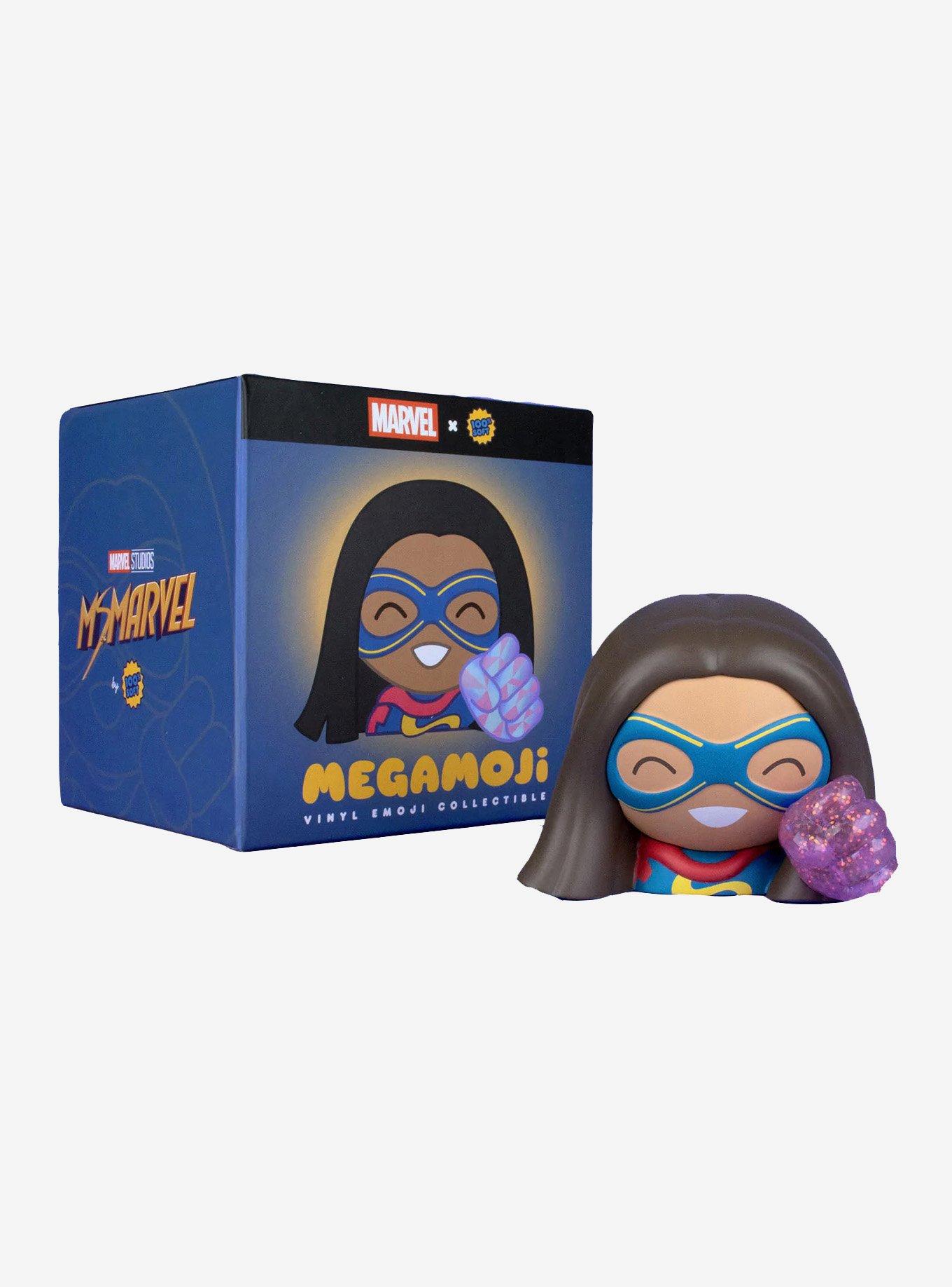 Marvel Ms. Marvel MEGAMOJI Bust Figure by 100% Soft, , hi-res