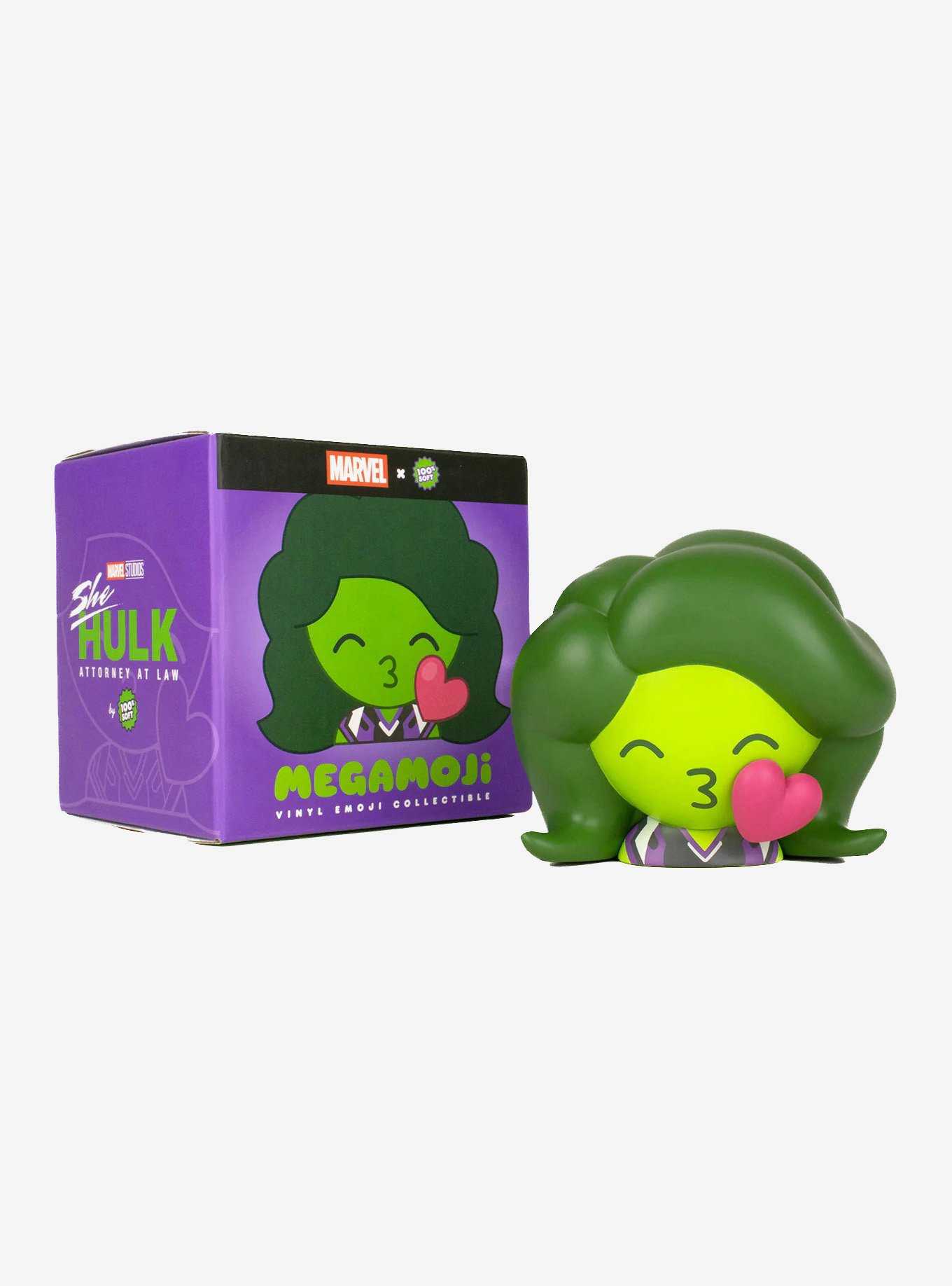 Marvel She-Hulk Kissy MEGAMOJI Bust Figure by 100% Soft, , hi-res