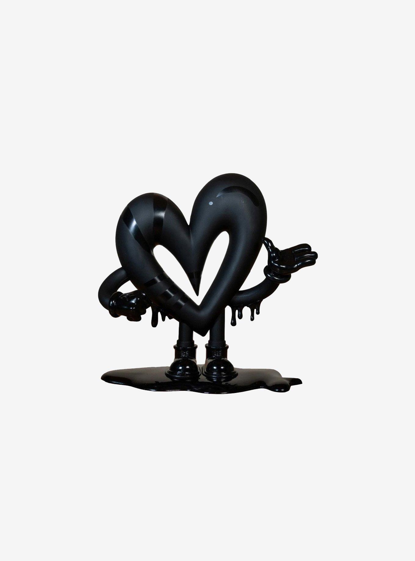 Jason Naylor OPN Heart Matte Black Figure by 3DRetro, , hi-res