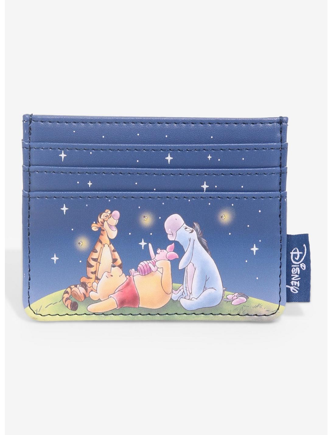 Loungefly Disney Winnie the Pooh Stars Glow-in-the-Dark Cardholder - BoxLunch Exclusive, , hi-res