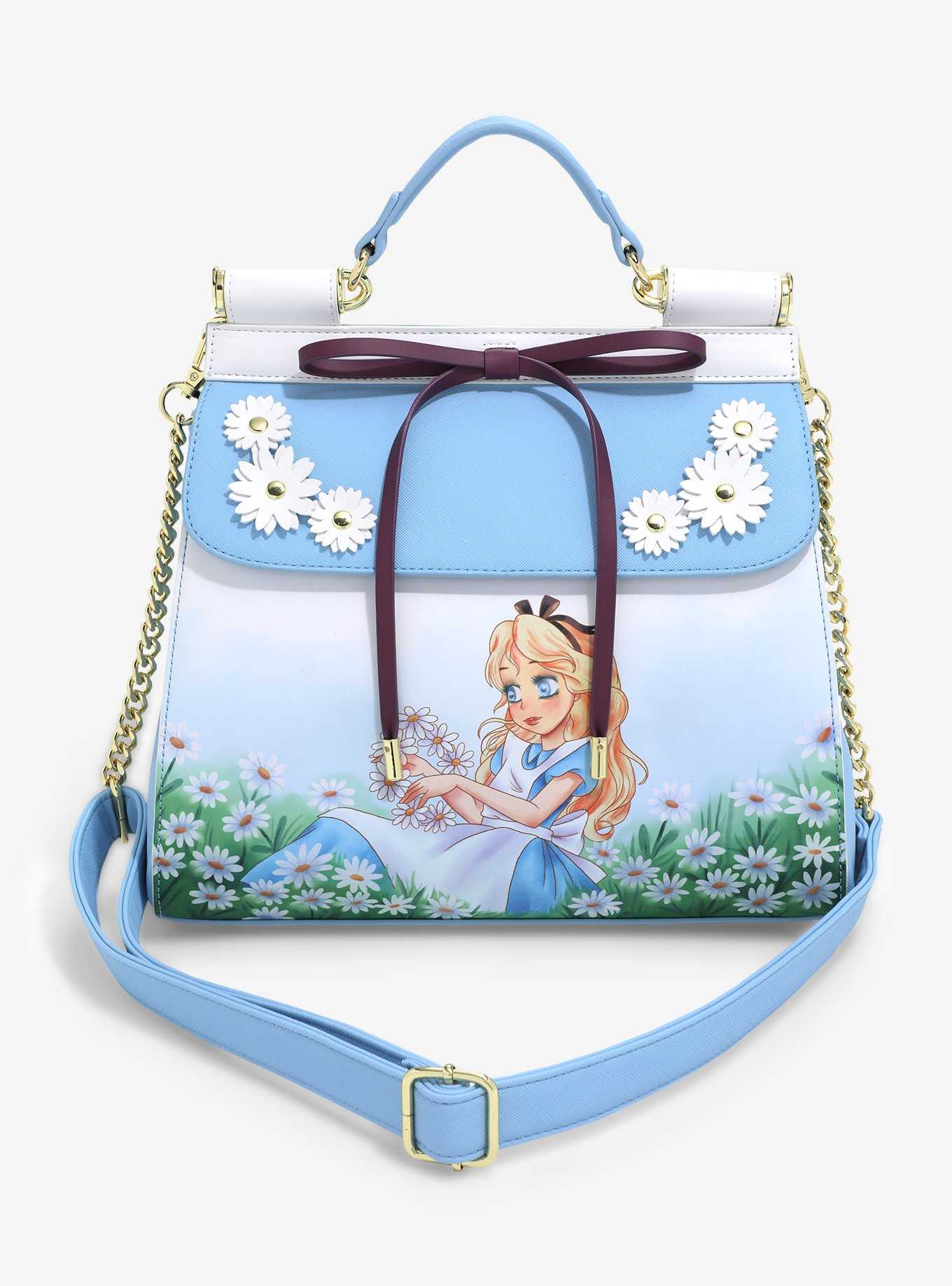 Loungefly Disney Alice in Wonderland Daisy Field Handbag — BoxLunch Exclusive, , hi-res