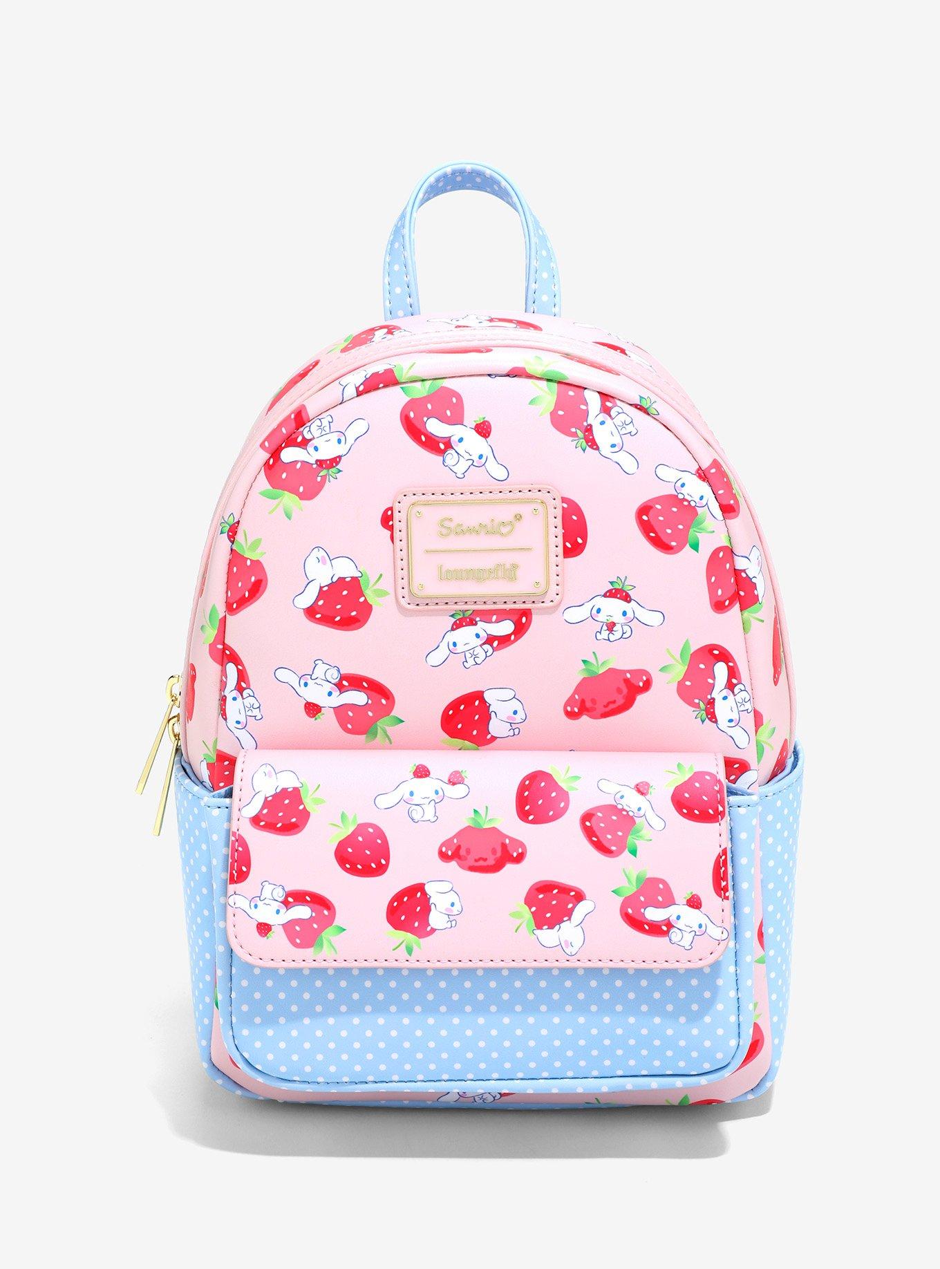 Loungefly Sanrio Cinnamoroll Strawberry Allover Print Mini Backpack — BoxLunch Exclusive