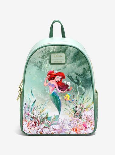 Disney The Little Mermaid Ariel and Flounder Green  display picture 2