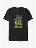 Disney Haunted Mansion Moon Night Hitchhike T-Shirt, BLACK, hi-res