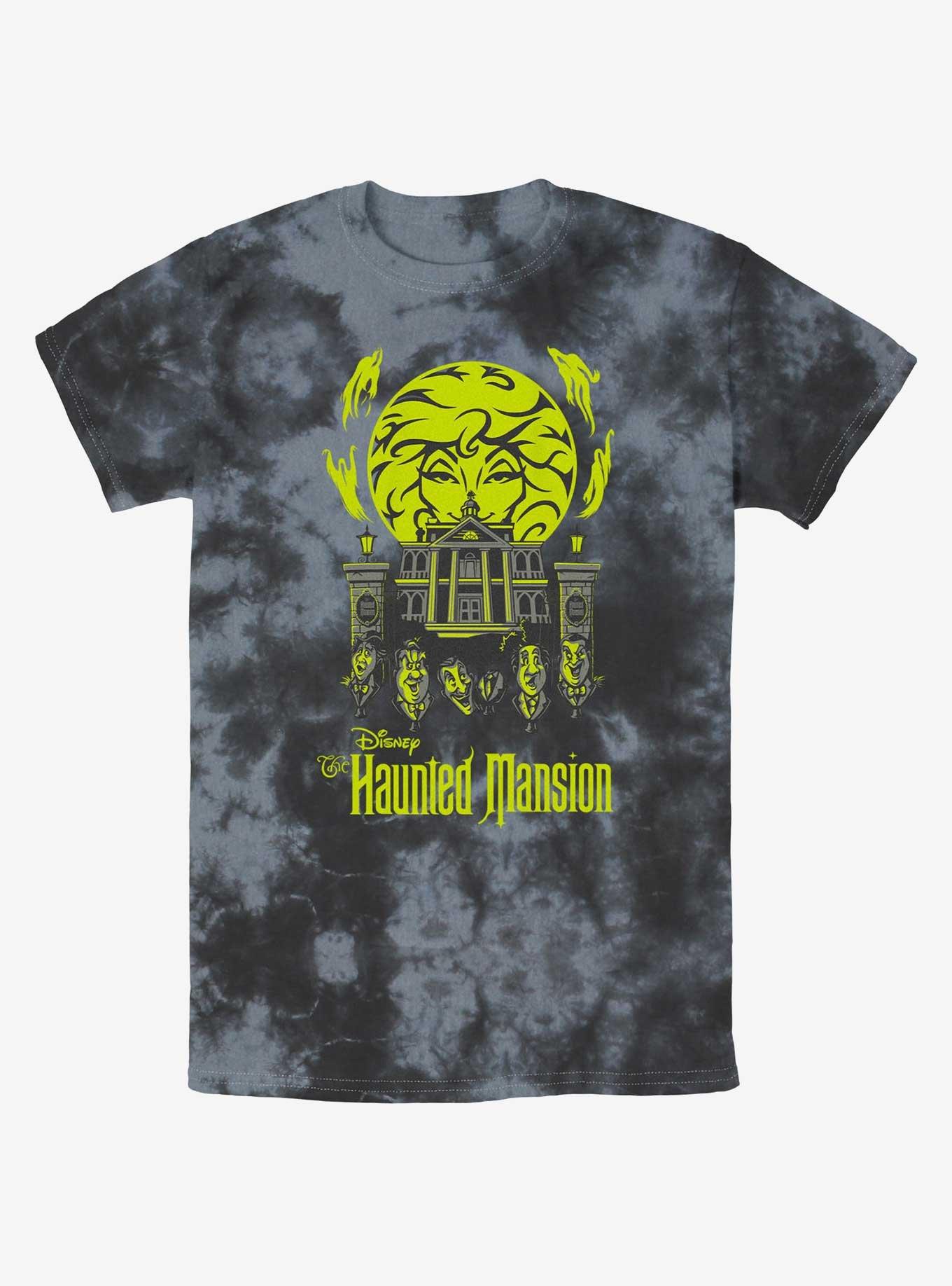 Disney Haunted Mansion Leota Toombs Crystal Ball Talking Heads Tie-Dye T-Shirt, , hi-res