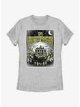 Disney Haunted Mansion Horror Mansion Poster Womens T-Shirt BoxLunch Web Exclusive, ATH HTR, hi-res