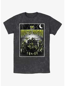 Disney Haunted Mansion Horror Mansion Poster Mineral Wash T-Shirt BoxLunch Web Exclusive, , hi-res