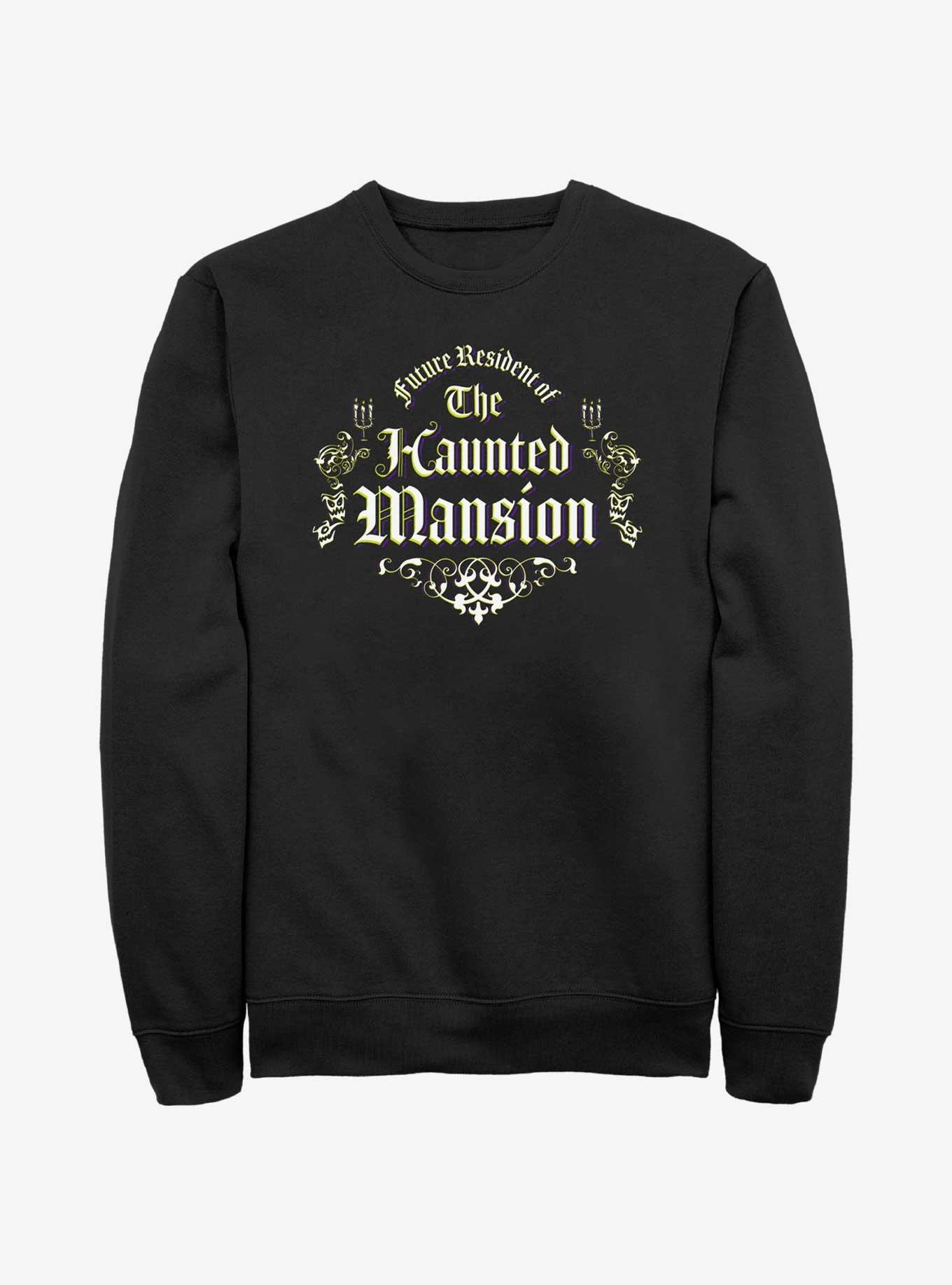 Disney Haunted Mansion Future Resident Sweatshirt, BLACK, hi-res