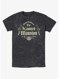 Disney Haunted Mansion Future Resident Mineral Wash T-Shirt, BLACK, hi-res