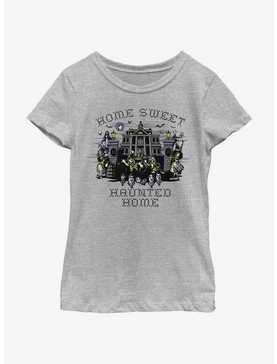Disney Haunted Mansion Home Sweet Haunted Home Youth Girls T-Shirt, , hi-res
