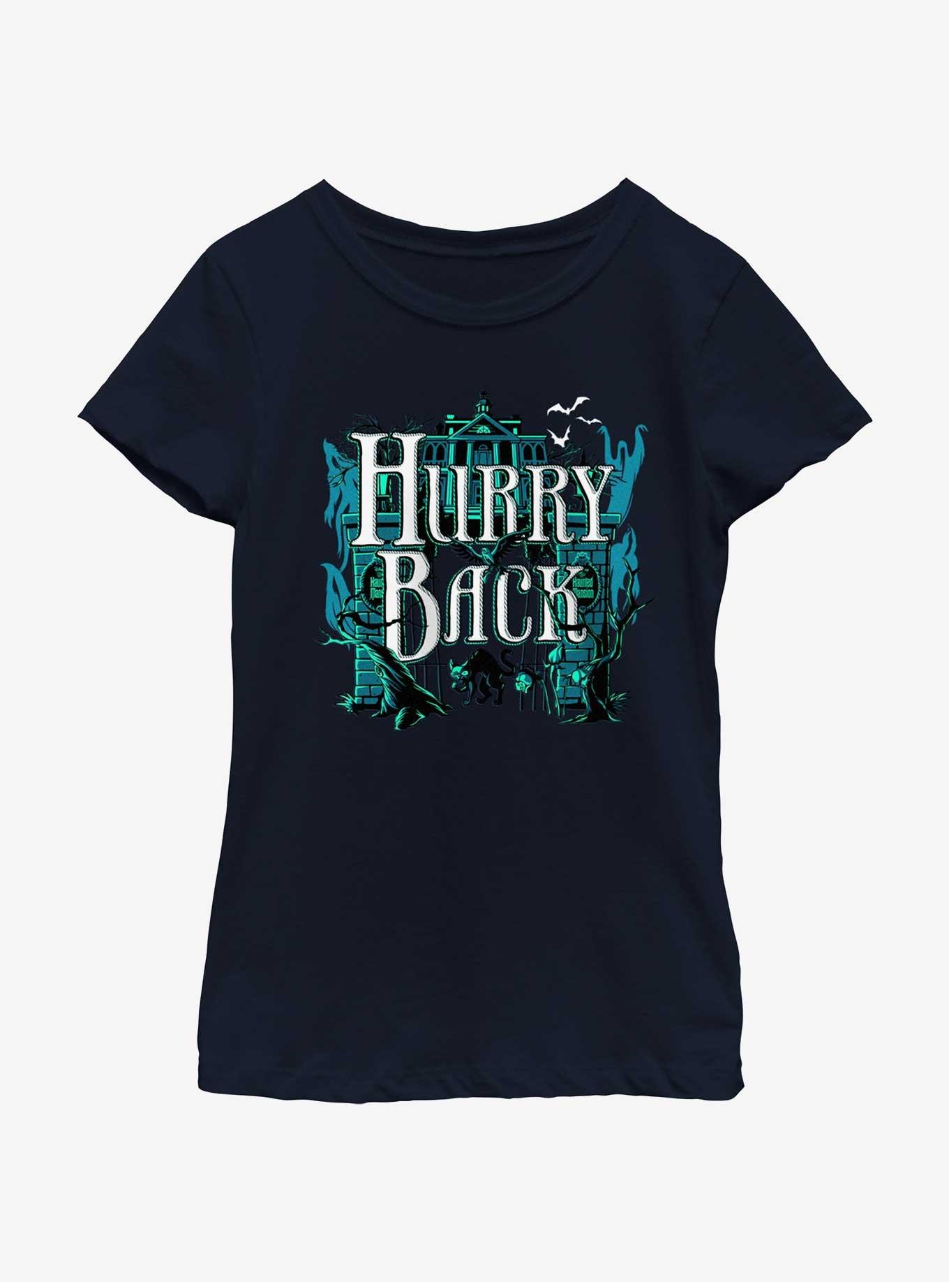 Disney Haunted Mansion Hurry Back Youth Girls T-Shirt, , hi-res