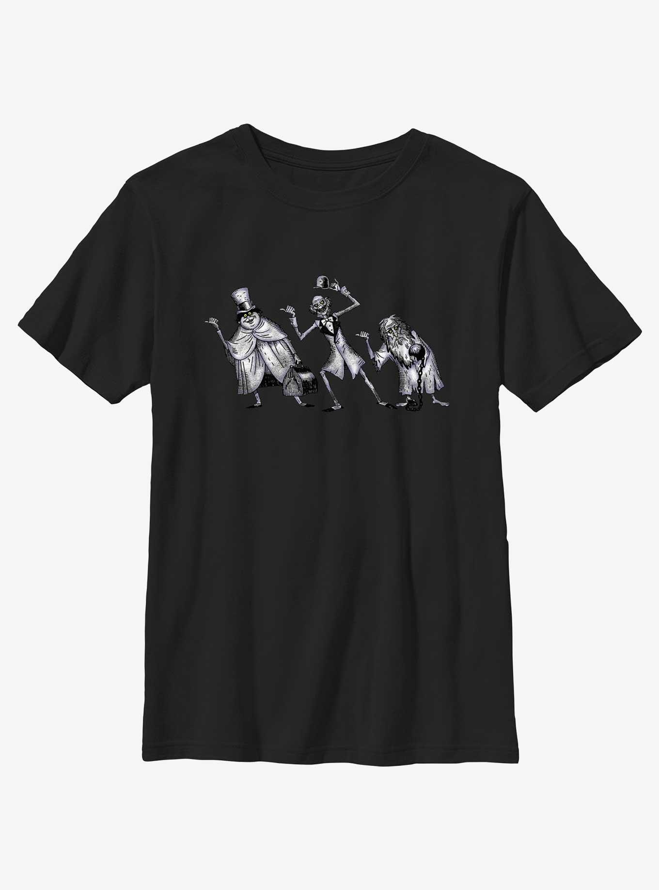 Disney Haunted Mansion Hitchhiking Ghosts Youth T-Shirt, , hi-res