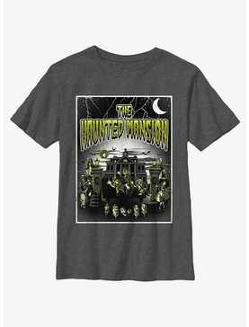 Disney Haunted Mansion Horror Mansion Poster Youth T-Shirt BoxLunch Web Exclusive, , hi-res