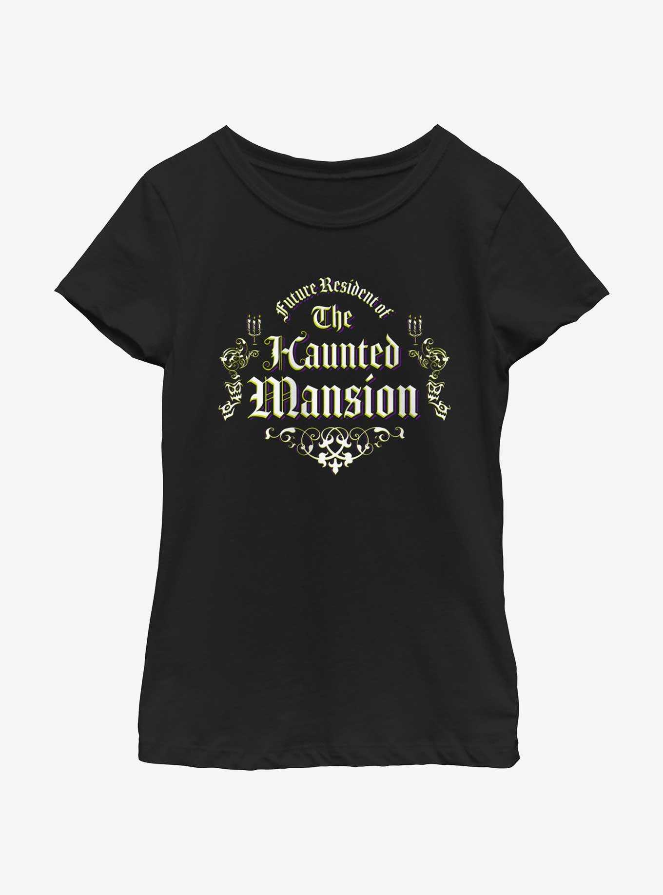 Disney Haunted Mansion Future Resident Youth Girls T-Shirt, , hi-res