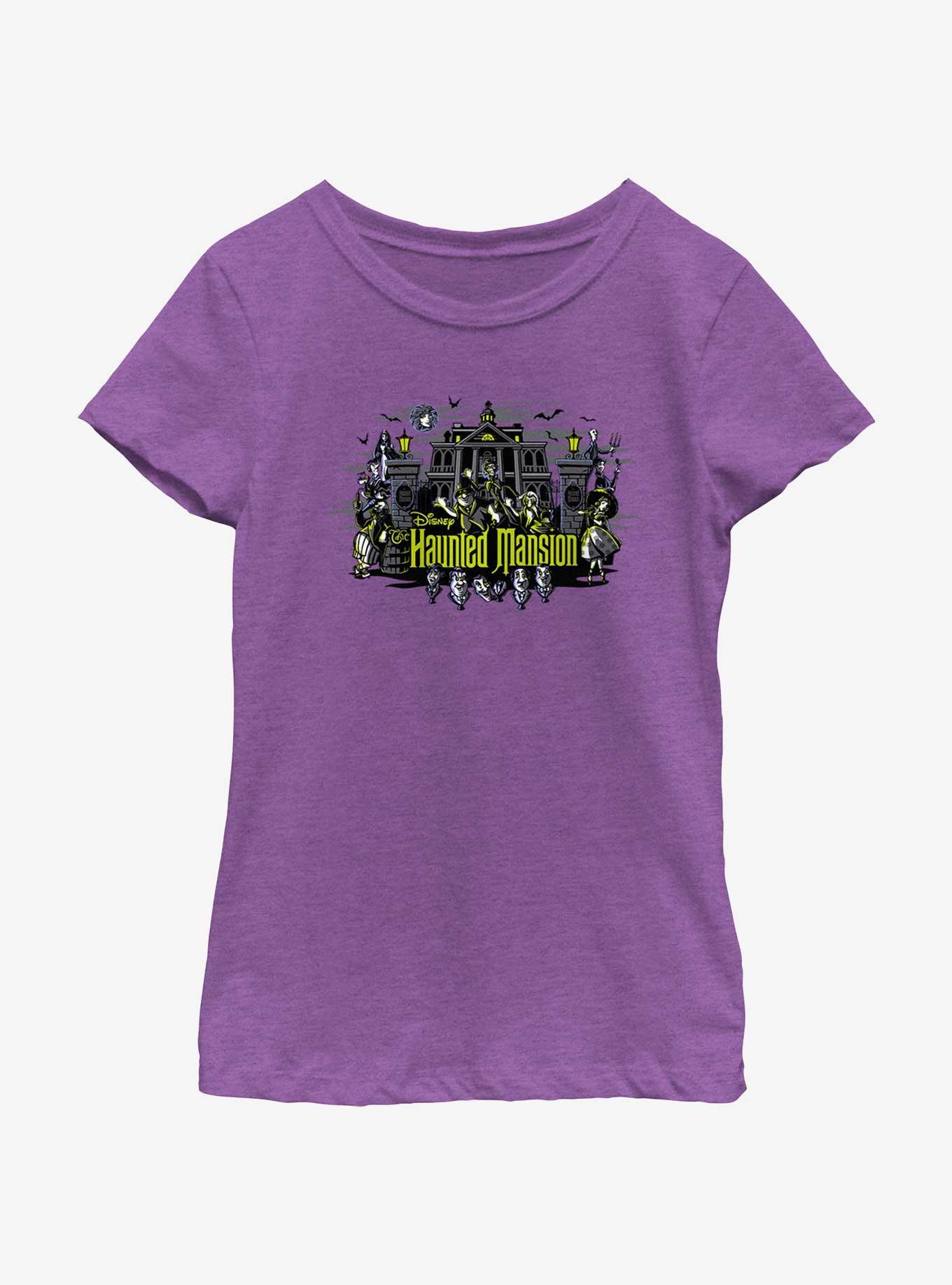 Disney Haunted Mansion Mansion Residents Youth Girls T-Shirt, , hi-res