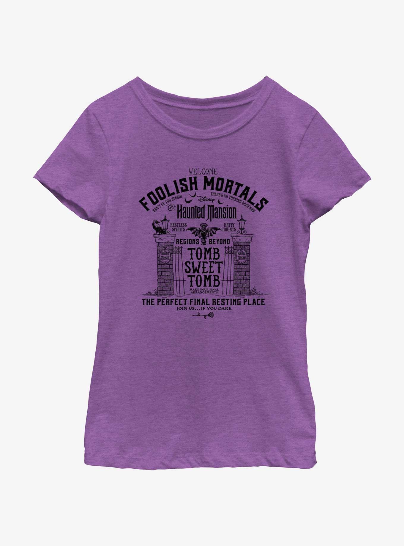 Disney Haunted Mansion Tomb Sweet Tomb Youth Girls T-Shirt, , hi-res