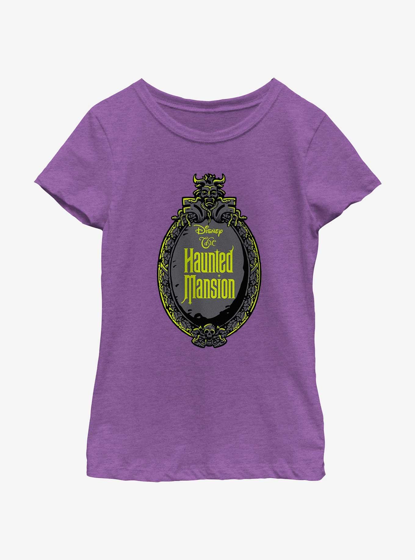 Disney Haunted Mansion Haunted Mirror Youth Girls T-Shirt, , hi-res