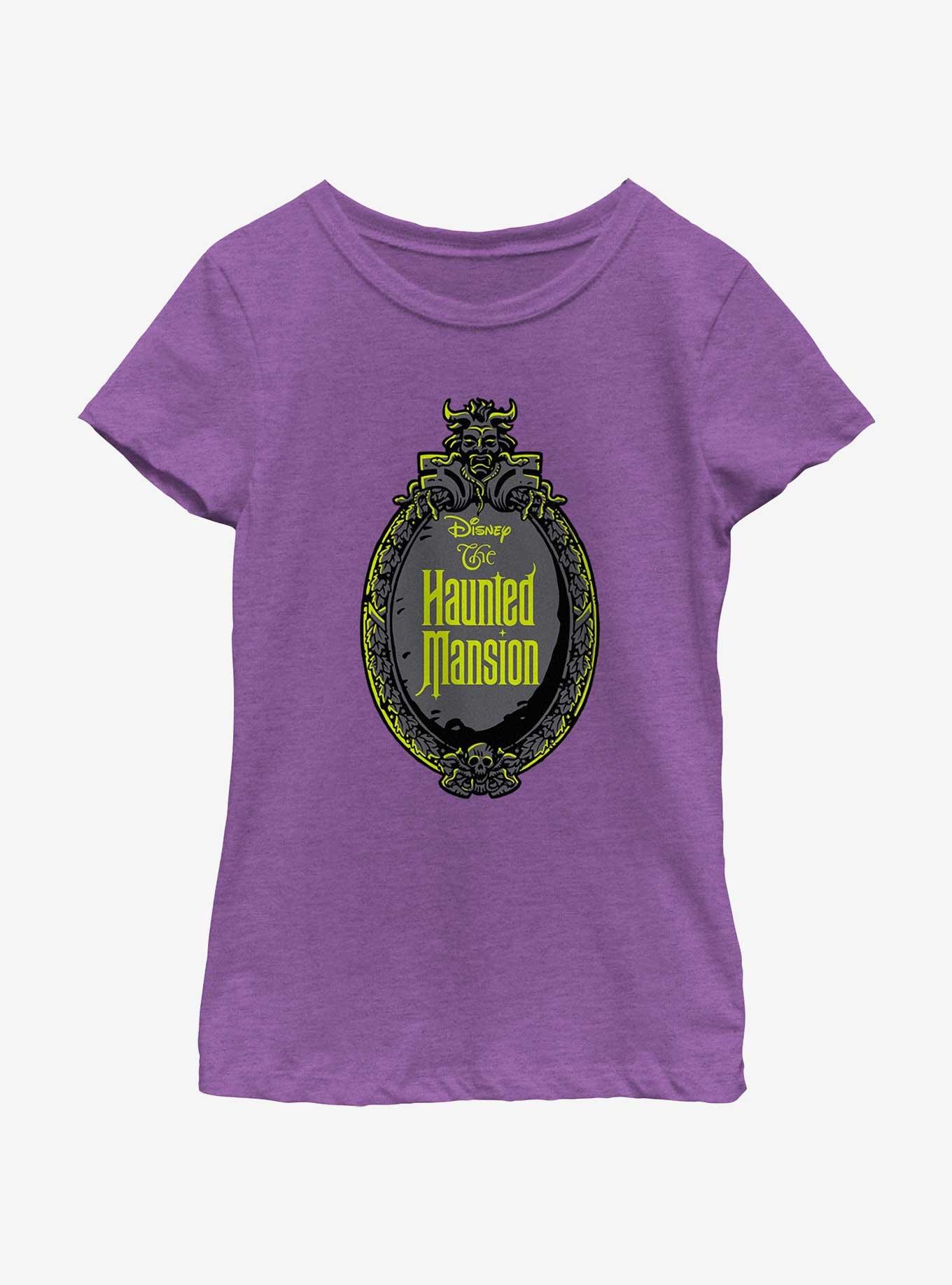 Disney Haunted Mansion Haunted Mirror Youth Girls T-Shirt, , hi-res