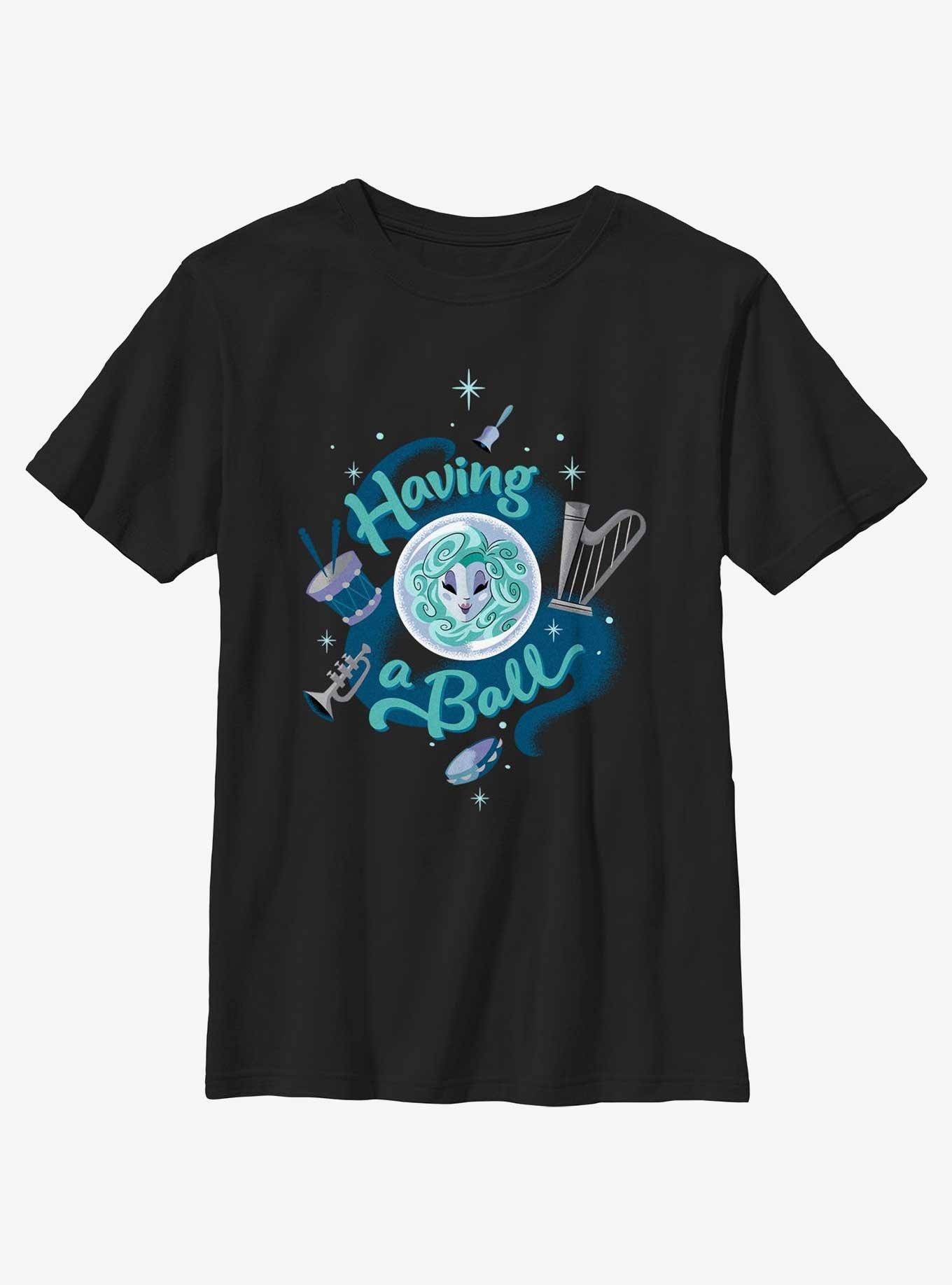 Disney Haunted Mansion Madam Leota Having A Ball Youth T-Shirt, , hi-res